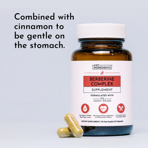 Just Ingredients Berberine Supplement Dietary Supplement Just Ingredients
