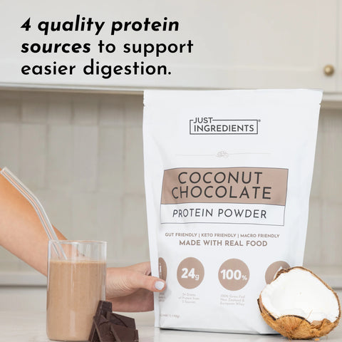 Just Ingredients Coconut Chocolate Powder Just Ingredients Protein Powder Just Ingredients
