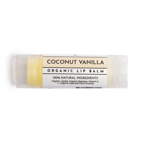 Just Ingredients Coconut Vanilla Organic Lip Balm Lip Balms Just Ingredients