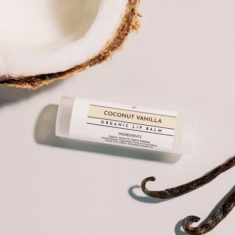 Just Ingredients Coconut Vanilla Organic Lip Balm Lip Balms Just Ingredients