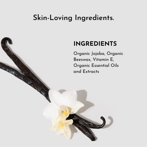 Just Ingredients Coconut Vanilla Organic Lip Balm Lip Balms Just Ingredients