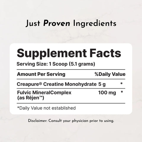 Just Ingredients Creatine+ Dietary Supplement Just Ingredients