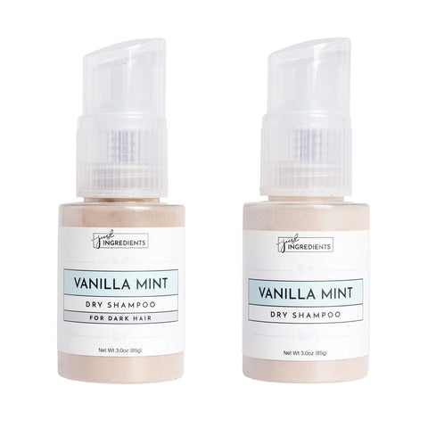 Just Ingredients Dry Shampoo (Light) (Vanilla Mint) Shampoo Just Ingredients