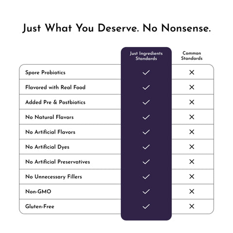 Just Ingredients Elderberry Lemonade 3-In-1 Probiotic Complex Probiotic Complex Just Ingredients
