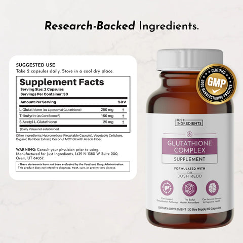 Just Ingredients Glutathione Complex Just Ingredients