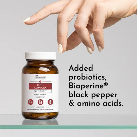Just Ingredients Iron Complex Dietary Supplement Just Ingredients
