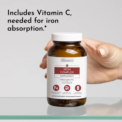 Just Ingredients Iron Complex Dietary Supplement Just Ingredients