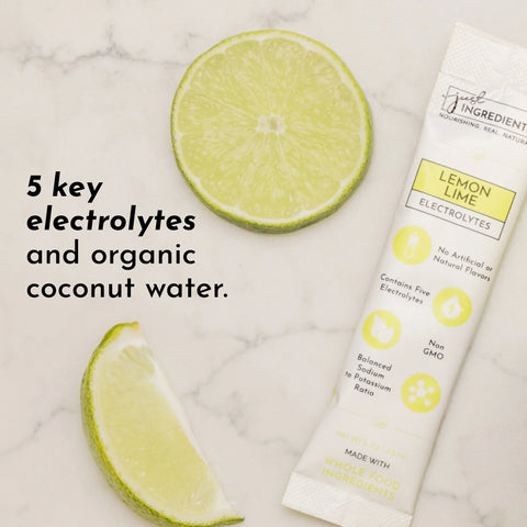 Just Ingredients Lemon Lime Electrolytes Stick Electrolytes Stick Just Ingredients