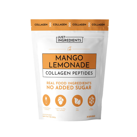 Just Ingredients Mango Lemonade Collagen Peptides Collagen Peptides Just Ingredients