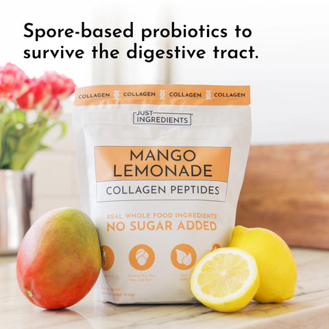 Just Ingredients Mango Lemonade Collagen Peptides Collagen Peptides Just Ingredients