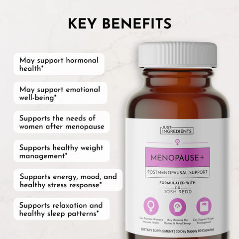 Just Ingredients Menopause+ Just Ingredients