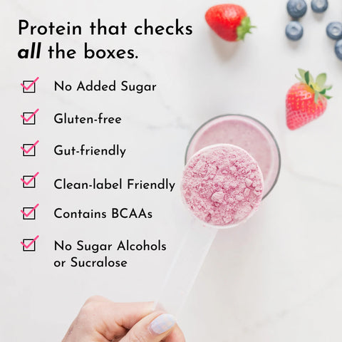 Just Ingredients Mountain Berry Protein Powder Protein Powder Just Ingredients