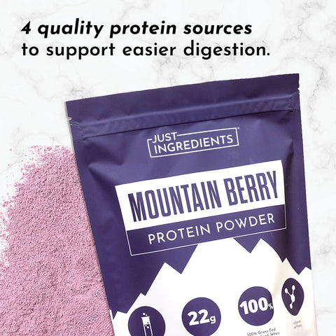 Just Ingredients Mountain Berry Protein Powder Protein Powder Just Ingredients