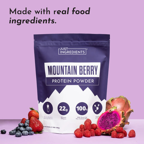 Just Ingredients Mountain Berry Protein Powder Protein Powder Just Ingredients