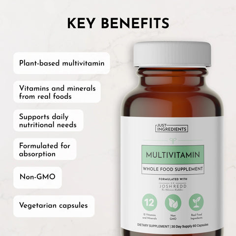 Just Ingredients Multivitamin Supplement Multivitamin Supplement Just Ingredients