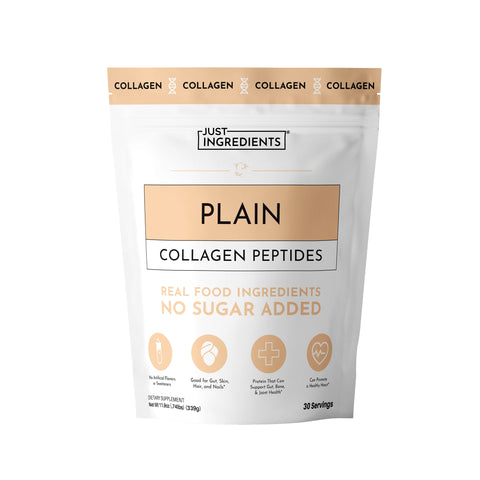 Just Ingredients Plain Collagen Peptides Protein Powder and Collagen Just Ingredients