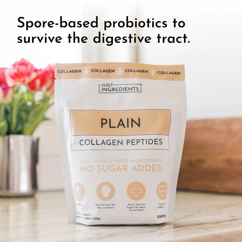 Just Ingredients Plain Collagen Peptides Protein Powder and Collagen Just Ingredients