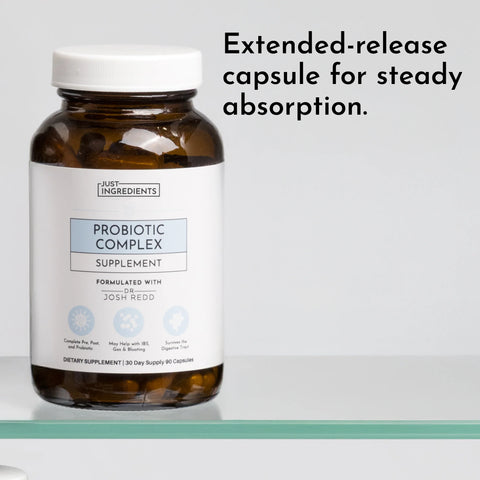 Just Ingredients Probiotic Complex Capsules Dietary Supplement Just Ingredients