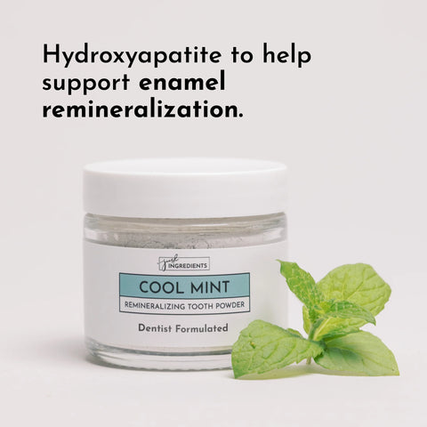 Just Ingredients Remineralizing Tooth Powder (Mint) Tooth Powder Just Ingredients
