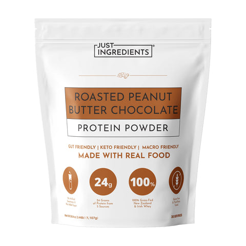 Just Ingredients Roasted Peanut Butter Chocolate Protein Powder Just Ingredients Protein Powder Just Ingredients