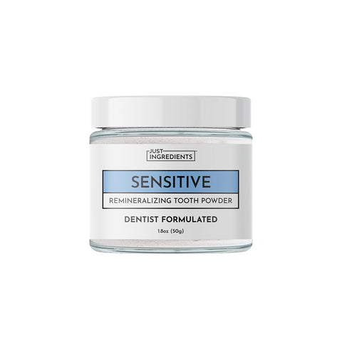 Just Ingredients Sensitive Tooth Powder, Mint Toothpaste Just Ingredients