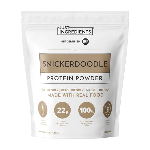 Just Ingredients Snickerdoodle Protein Powder Just Ingredients Protein Powder Just Ingredients