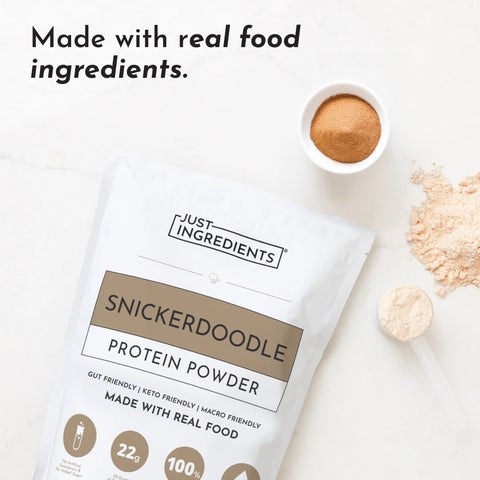 Just Ingredients Snickerdoodle Protein Powder Just Ingredients Protein Powder Just Ingredients