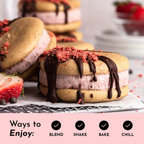 Just Ingredients Strawberries & Cream Protein Powder Just Ingredients Protein Powder Just Ingredients