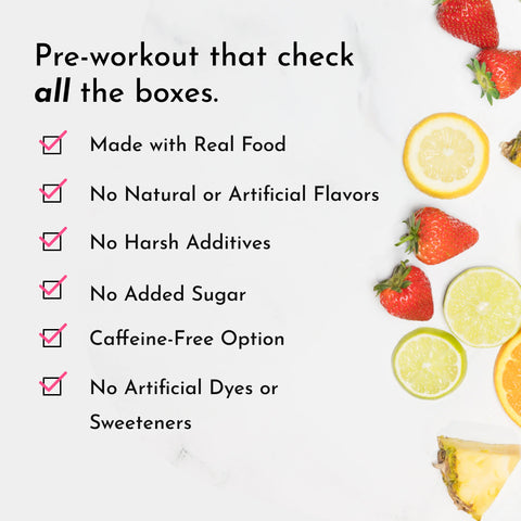 Just Ingredients Strawberry Limeade Pre-Workout Just Ingredients