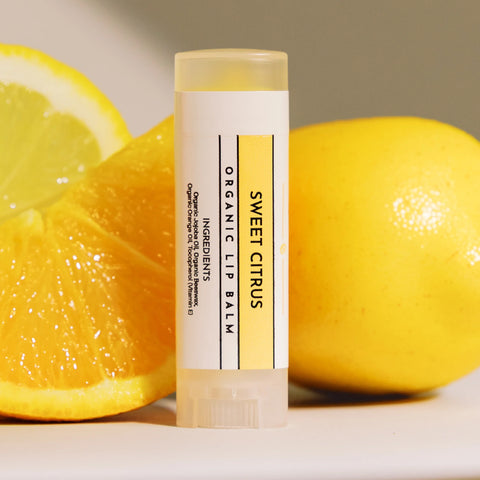 Just Ingredients Sweet Citrus Organic Lip Balm Lip Balms Just Ingredients