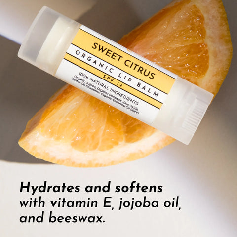 Just Ingredients Sweet Citrus SPF 14 Lip Balm Lip Balms Just Ingredients