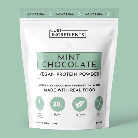 Just Ingredients Vegan Mint Chocolate Protein Powder Just Ingredients Protein Powder Just Ingredients