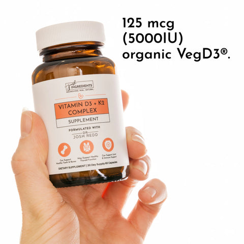 Just Ingredients Vitamin D3 + K2 Just Ingredients