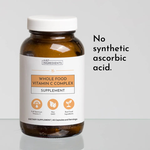 Just Ingredients Whole Food Vitamin C Complex vitamin C supplement Just Ingredients