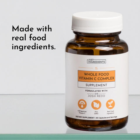 Just Ingredients Whole Food Vitamin C Complex vitamin C supplement Just Ingredients