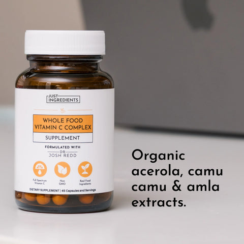 Just Ingredients Whole Food Vitamin C Complex vitamin C supplement Just Ingredients
