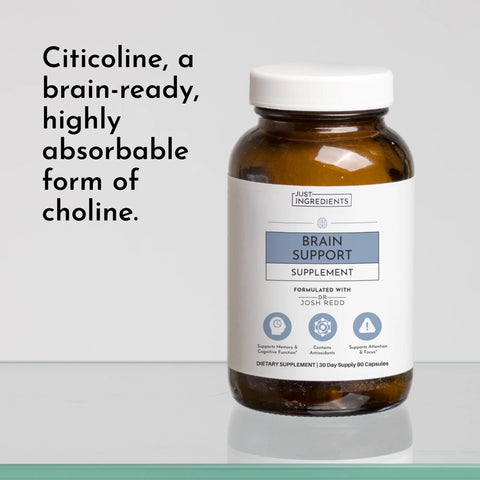 Just Ingredients Brain Support Supplement Dietary Supplement Just Ingredients