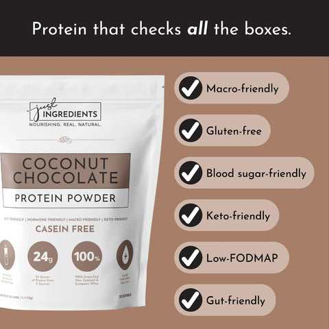 Just Ingredients Coconut Chocolate Protein Powder
