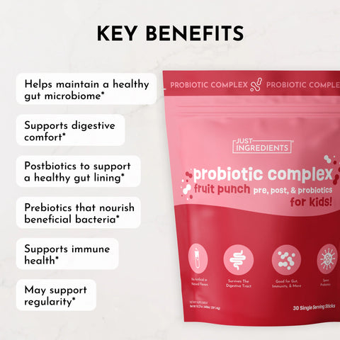 Just Ingredients Fruit Punch Probiotic (Kids) Supplement Just Ingredients