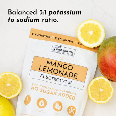 Just Ingredients Mango Lemonade Electrolytes Electrolytes Just Ingredients