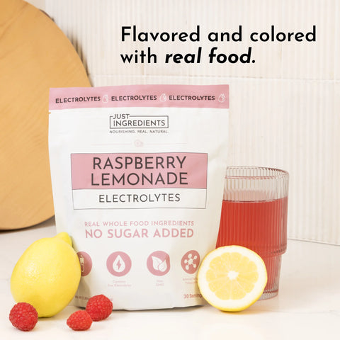 Just Ingredients Raspberry Lemonade Electrolytes Electrolytes Just Ingredients