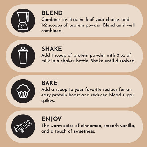 Just Ingredients Snickerdoodle Protein Powder