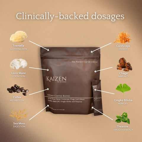 Kaizen Signature Mushroom Coffee Blend Coffee Kaizen