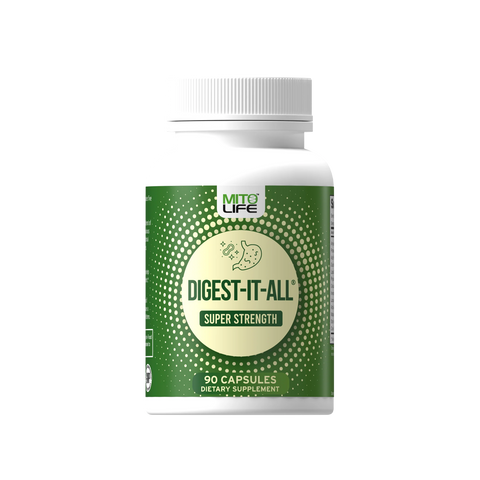 MitoLife DIGEST-IT-ALL (DIGESTIVE ENZYMES) (90 Count)