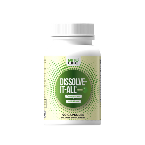MitoLife DISSOLVE-IT-ALL (SYSTEMIC ENZYMES) (90 Count)