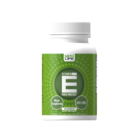 MitoLife PUFA PROTECT (VITAMIN E) (60 Count)