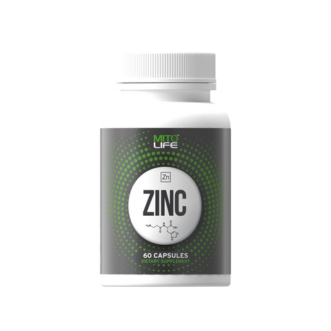 MitoLife ZINC (CARNOSINE COMPLEX) (60 Count - DOM 3/23)
