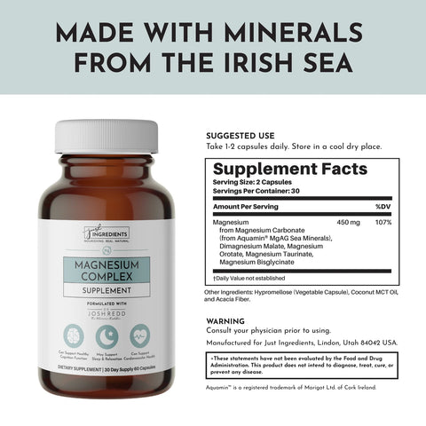 Just Ingredients Magnesium Complex