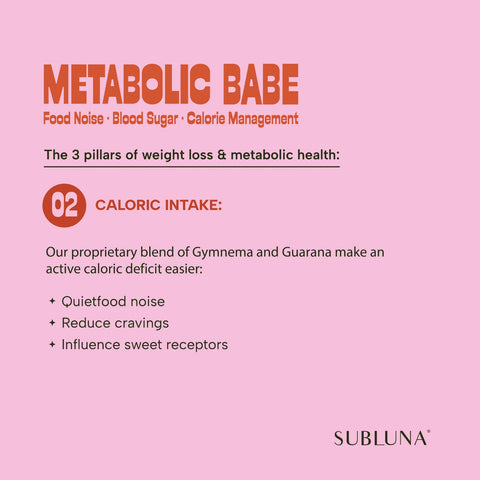 Subluna Metabolic Babe: Natural Weight Loss Support Gummy