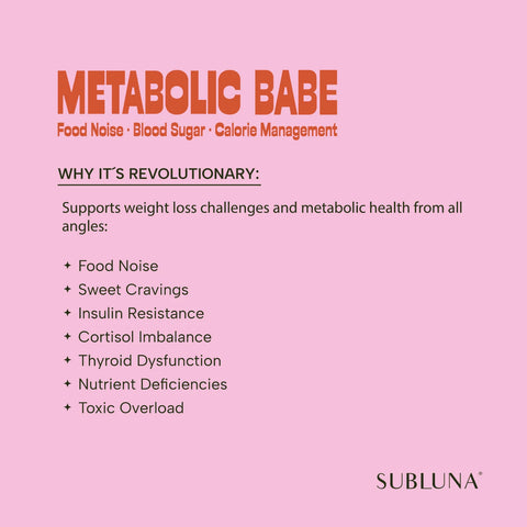 Subluna Metabolic Babe: Natural Weight Loss Support Gummy